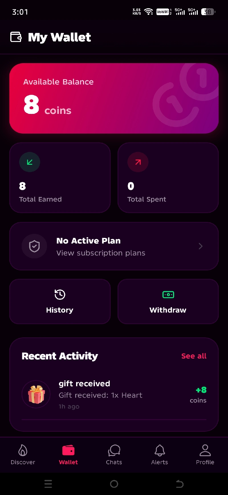 App Interface Right
